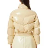 w-crema Gesteppte Bomberjacke aus Vinyl w-crema Gesteppte Bomberjacke aus Vinyl