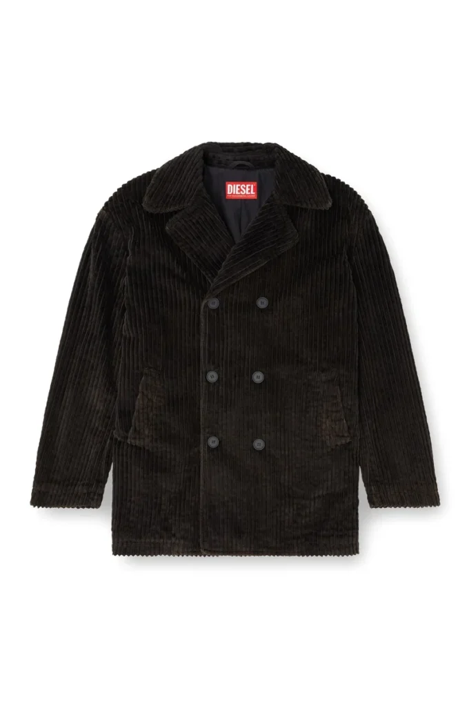 w-otis Peacoat aus behandeltem Cord w-otis Peacoat aus behandeltem Cord